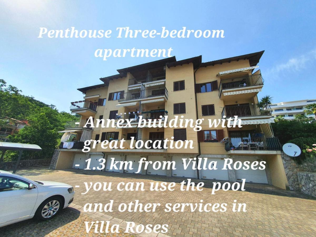 Villa Roses Apartments & Wellness Ičići Szoba fotó