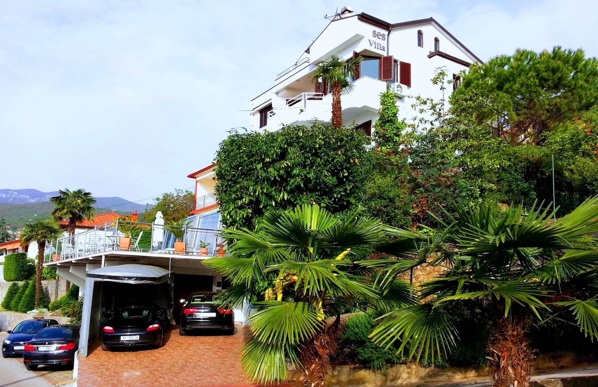Villa Roses Apartments & Wellness Ičići Kültér fotó